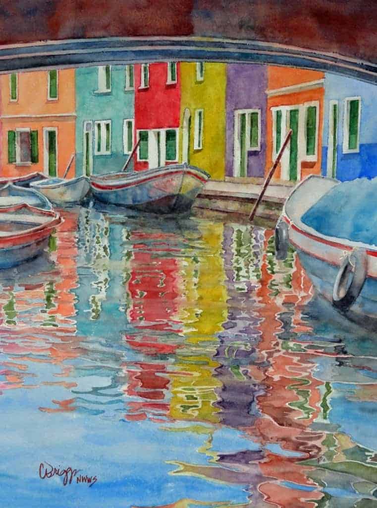 BuranoWatercolors 1 Blog Cindy Briggs Art Watercolor Painting