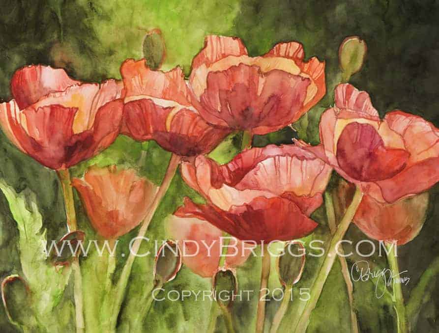 Standing Ovation Standing Ovation Cindy Briggs Art Watercolor Painting
