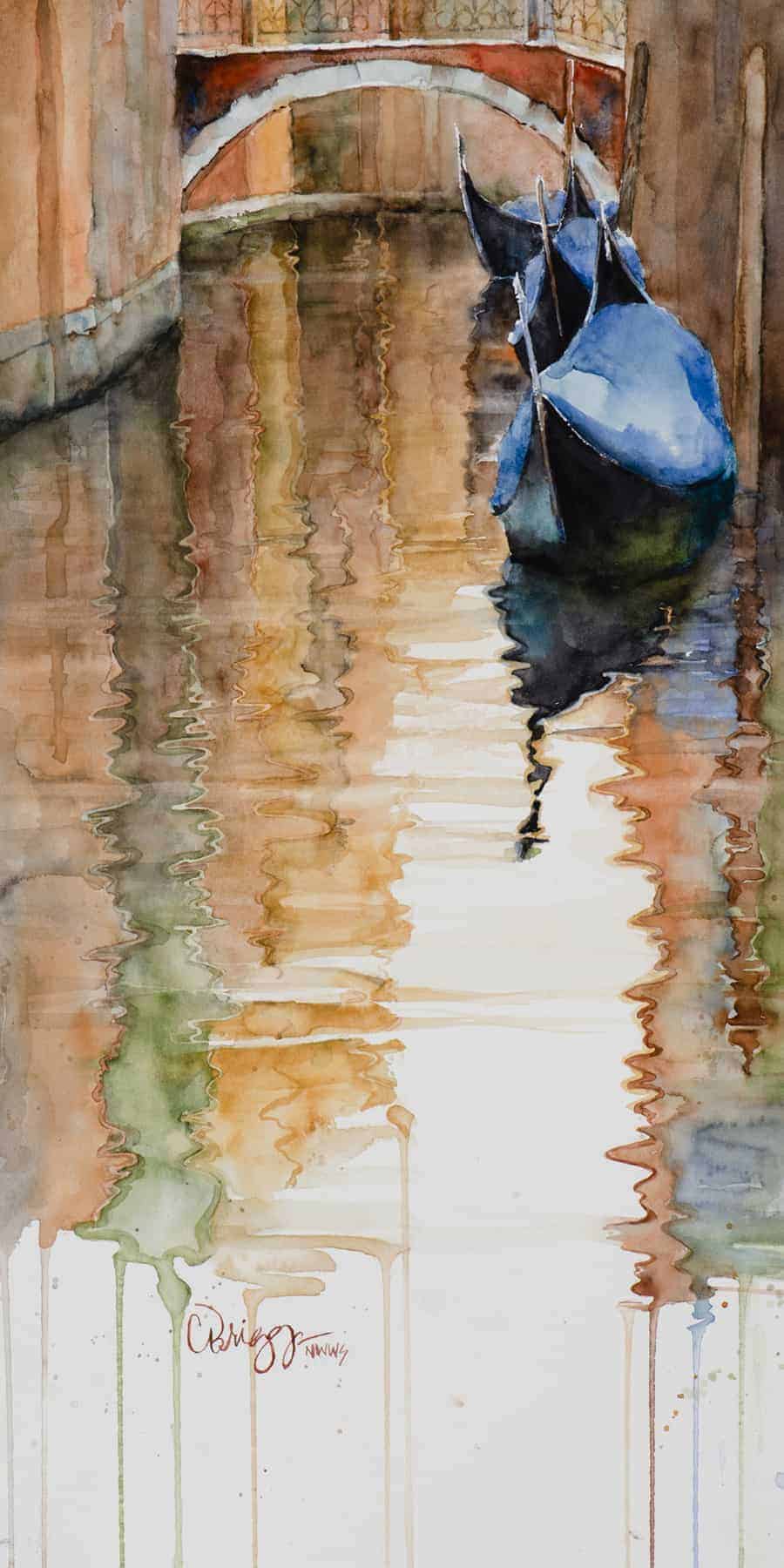 Sonata Sonata Cindy Briggs Art Watercolor Painting