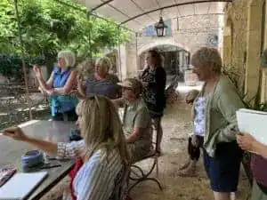 Plein Air Workshops class © Cindy Briggs