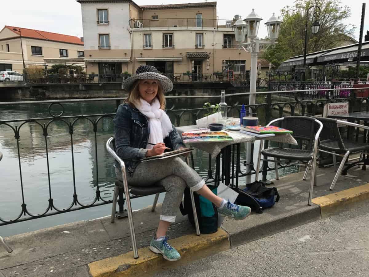 painting en plein air