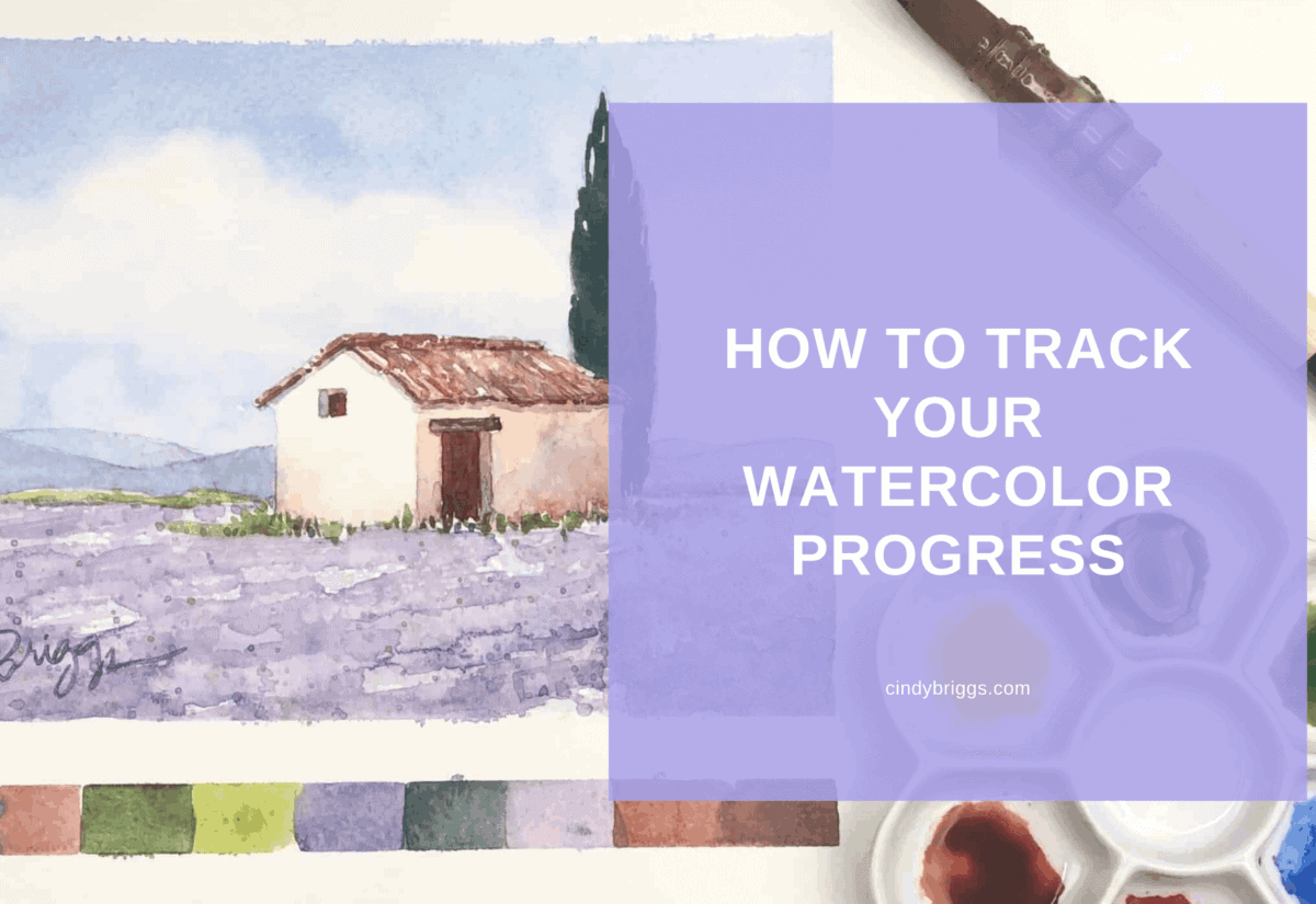 How to track your watercolor progress