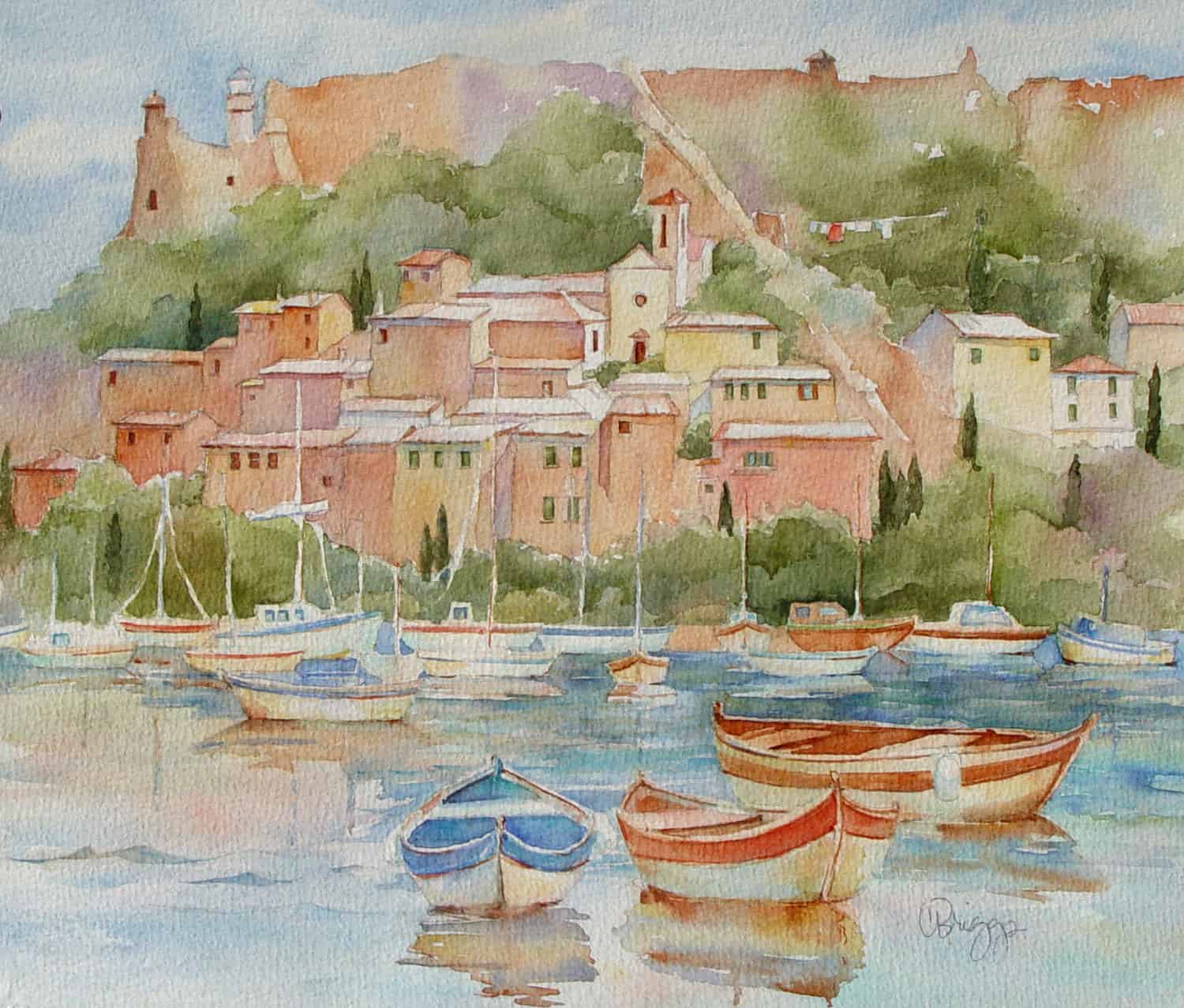 Quick Sketch for Travelers Porto Ercole