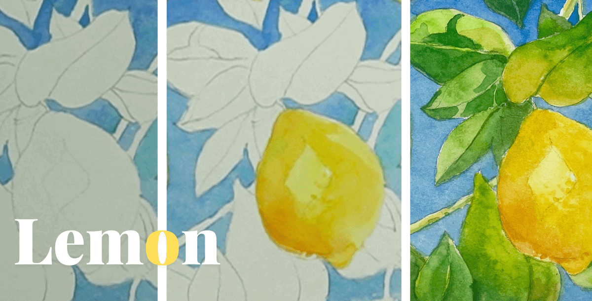 Lemon Header for Blog 1 5 Creative Watercolor Painting Ideas for Beginners Cindy Briggs Art Watercolor Painting