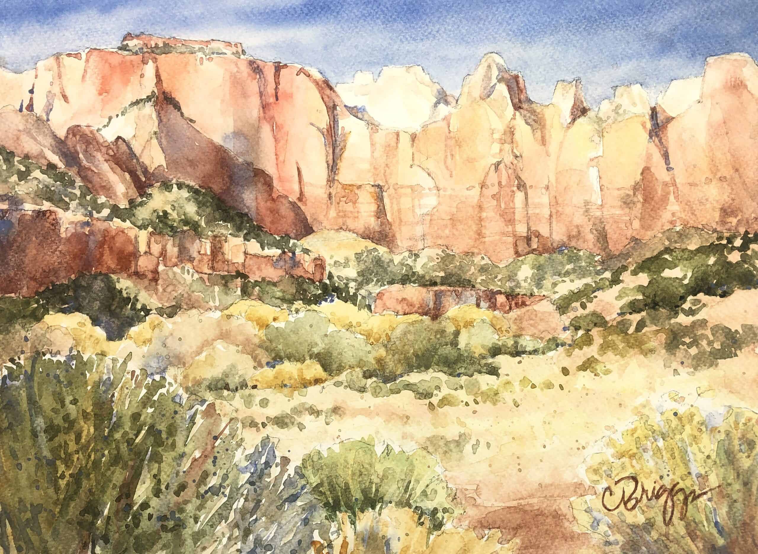 Discovering Zion 8 x 10