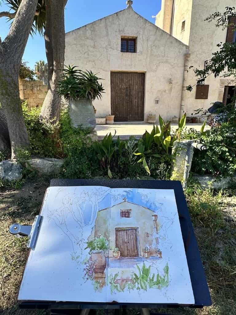 Watercolor workshop in Sicily 2026