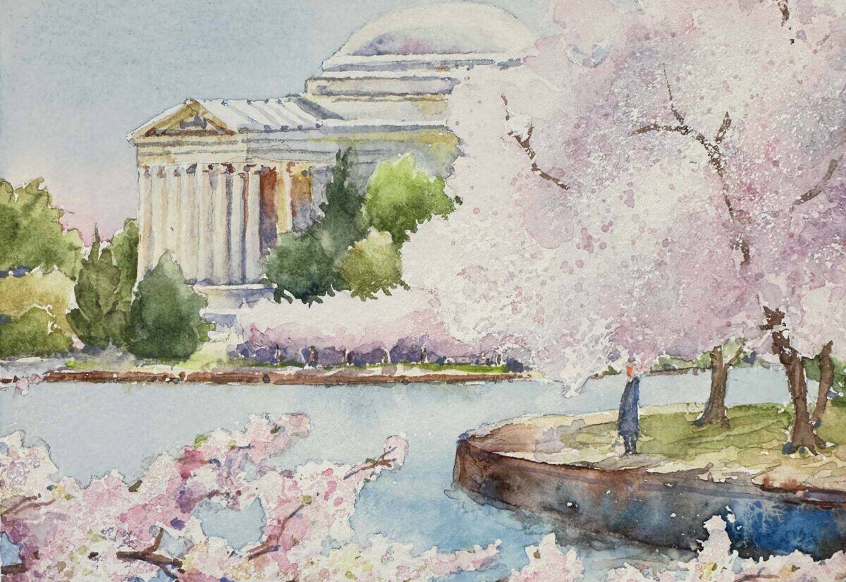 3 Springs Serenade Washington DC 1 Exploring Nature Inside and Out: Teaching Watercolors at the Smithsonian Art Studios Cindy Briggs Art Watercolor Painting