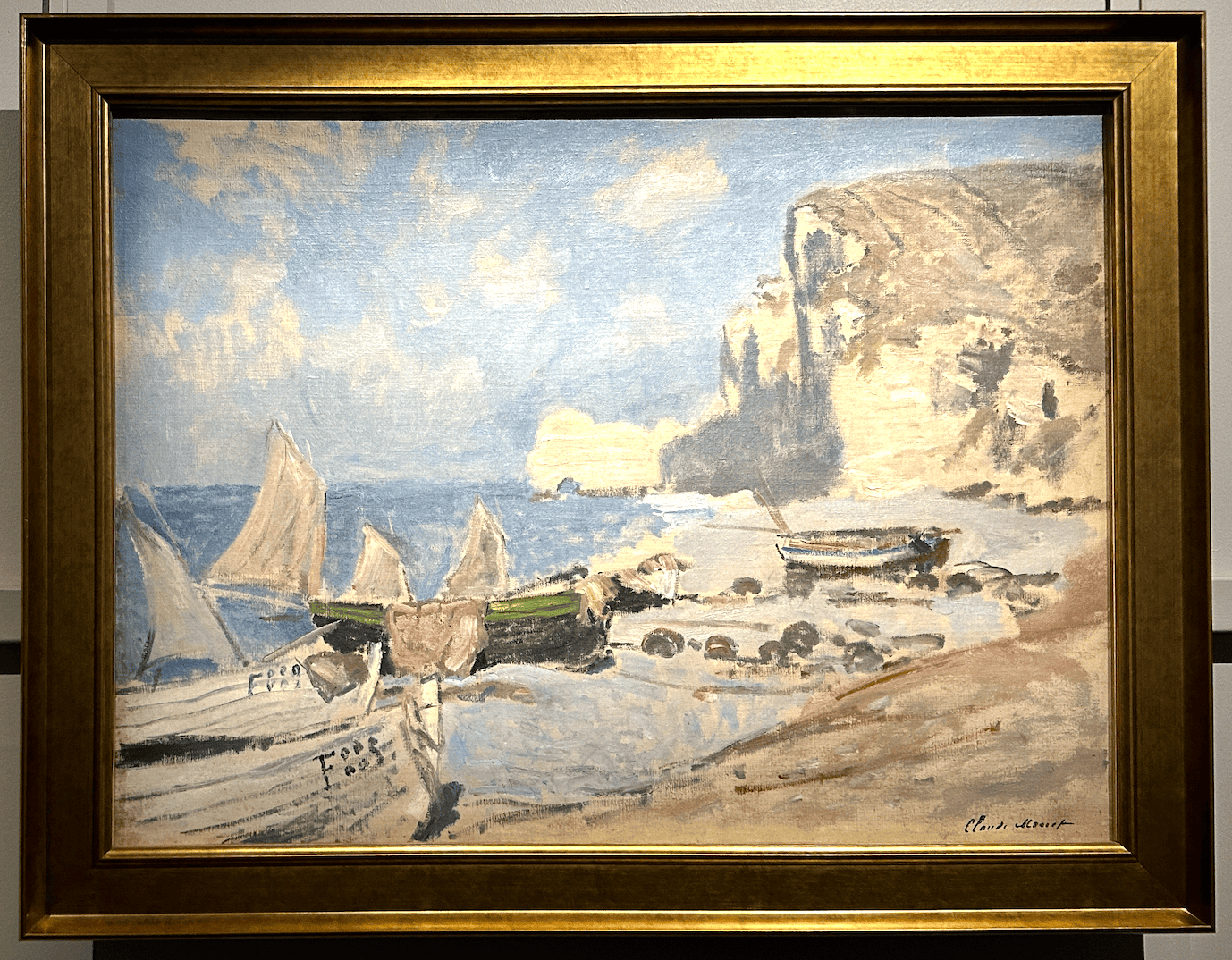 Eugene Boudin's Influence on Monet: A Watercolor Artist’s Perspective Cindy Briggs Art Watercolor Painting Monet enjoyed getting away to Honfleur and painting the cliffs of Eretat, you can read about his life in the book, "Claude & Camille" by Stephanie Cowell.