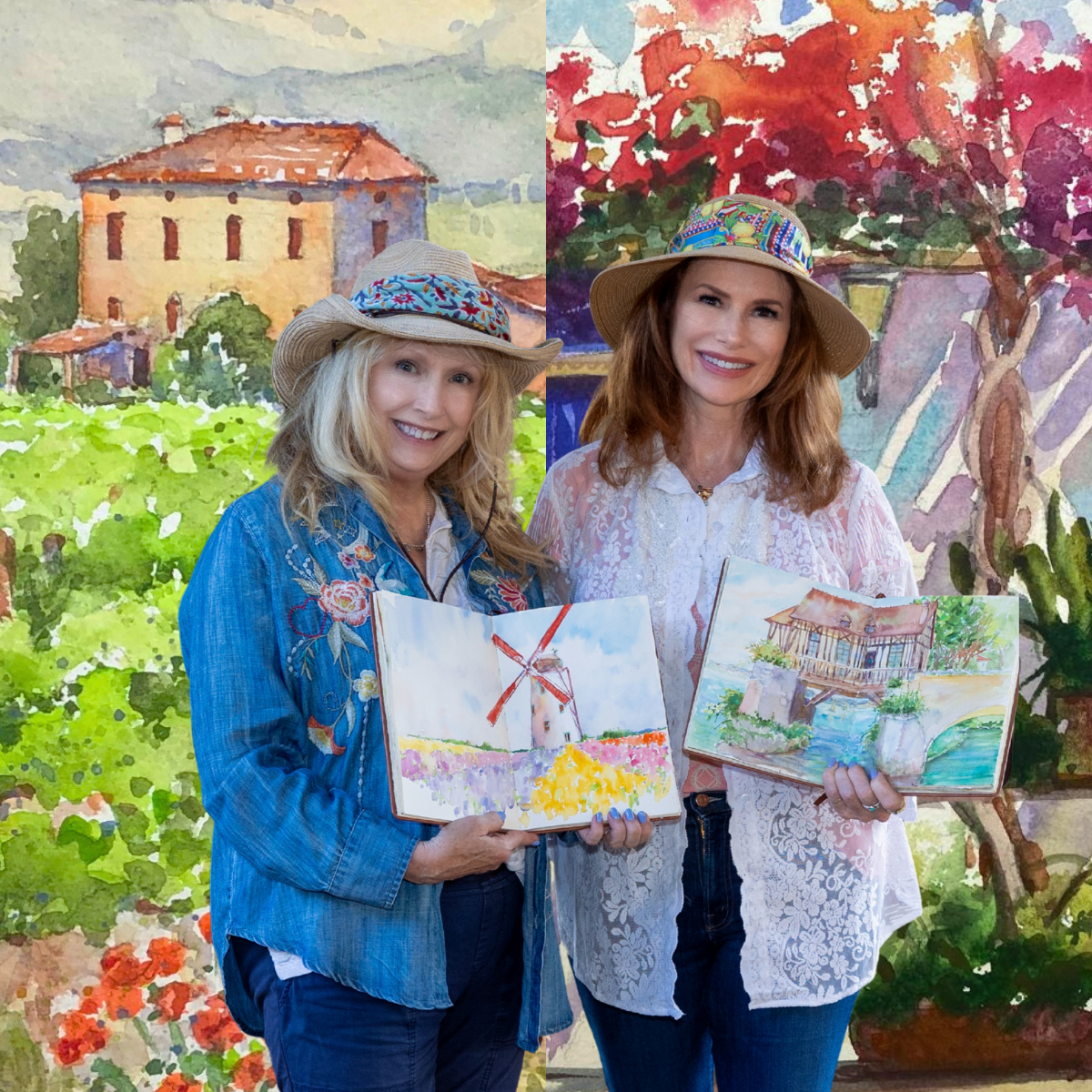 Plein Air Watercolor Workshop in Italy