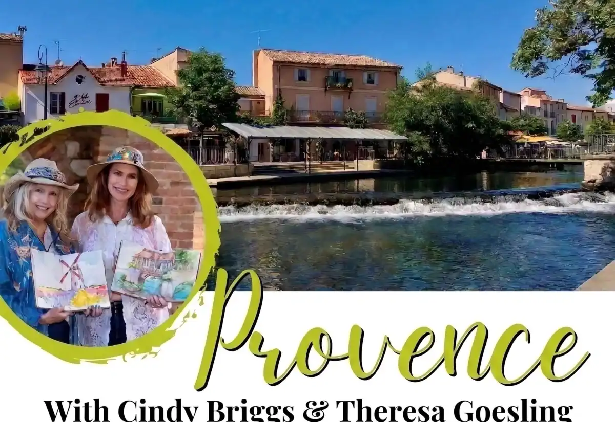 Watercolor Painting & Journaling Workshop in Provence | Hosted by French Escapade | Sept 8–15, 2026 Cindy Briggs Art Watercolor Painting Provence 2026.png 2K 202607221020 Watercolor Painting & Journaling Workshop in Provence | Hosted by French Escapade | Sept 8–15, 2026 Cindy Briggs Art Watercolor Painting