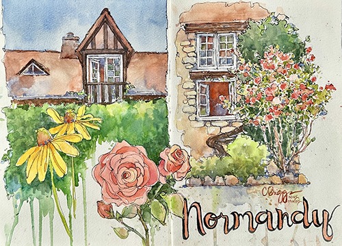 Watercolor Journaling: Quick-Sketch for a Day