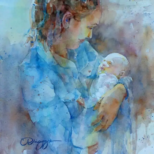 Treasured Moments Cindy Briggs Art Watercolor Painting Treasured Moments Treasured Moments Cindy Briggs Art Watercolor Painting
