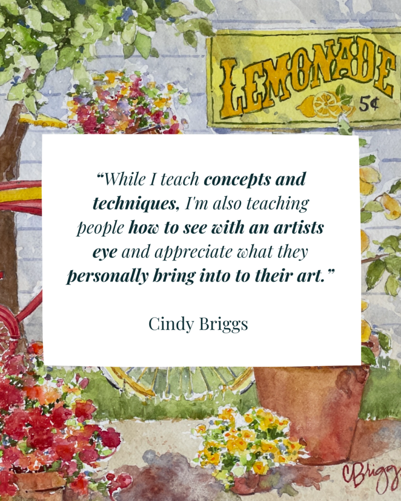 3 The World of Watercolor 2026 | Terracotta Art Watercolor Workshop Cindy Briggs Art Watercolor Painting