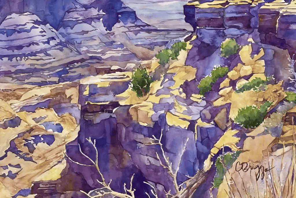 Cindy Briggs watercolor painting