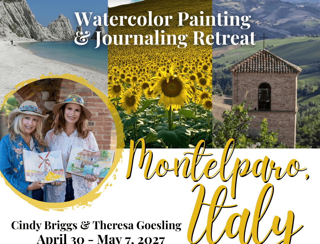 Bella Italia: Plein Air Watercolor Journeys with Cindy Briggs