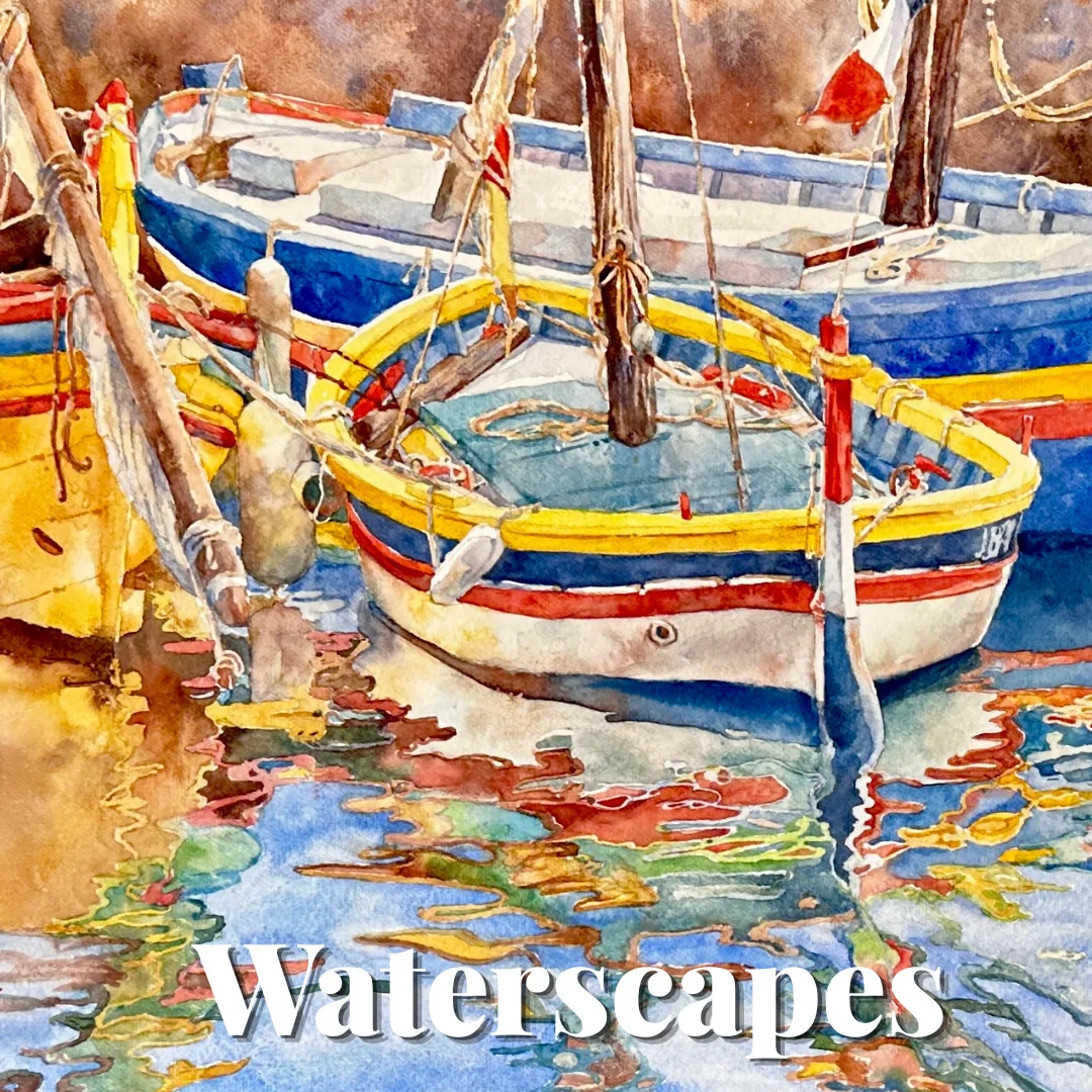 3. Waterscapes Gallery Cindy Briggs Art Watercolor Painting