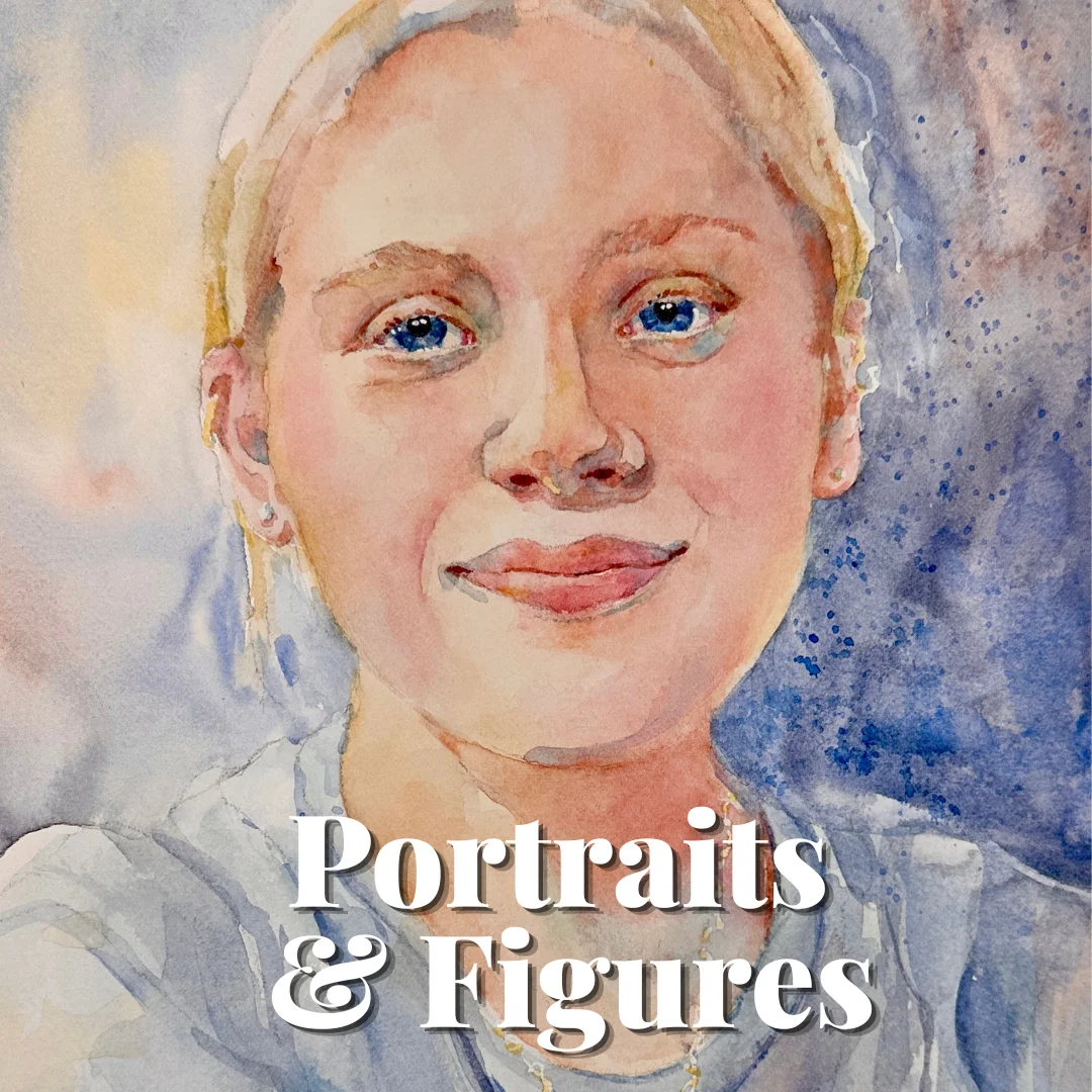 7 Portraits Figures Gallery Cindy Briggs Art Watercolor Painting