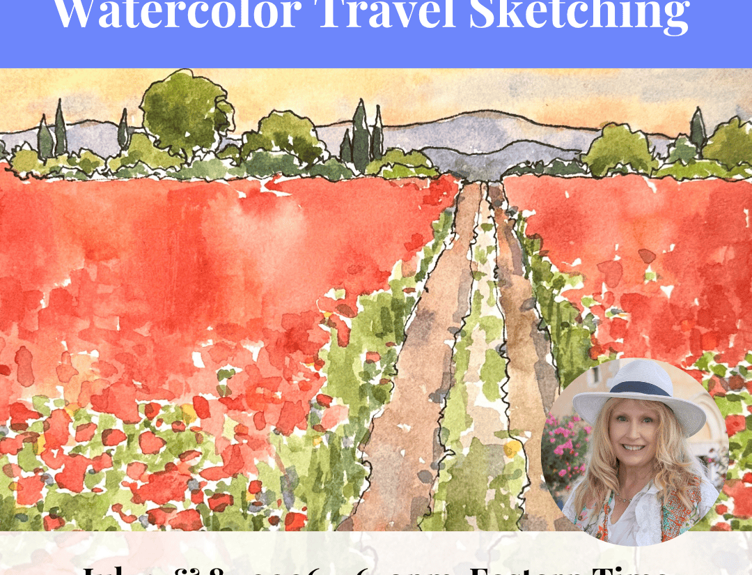 Watercolor Journeys: Quick-Sketch Your Travels