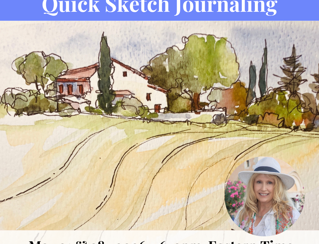 Watercolor Journeys: Quick-Sketch Your Travels