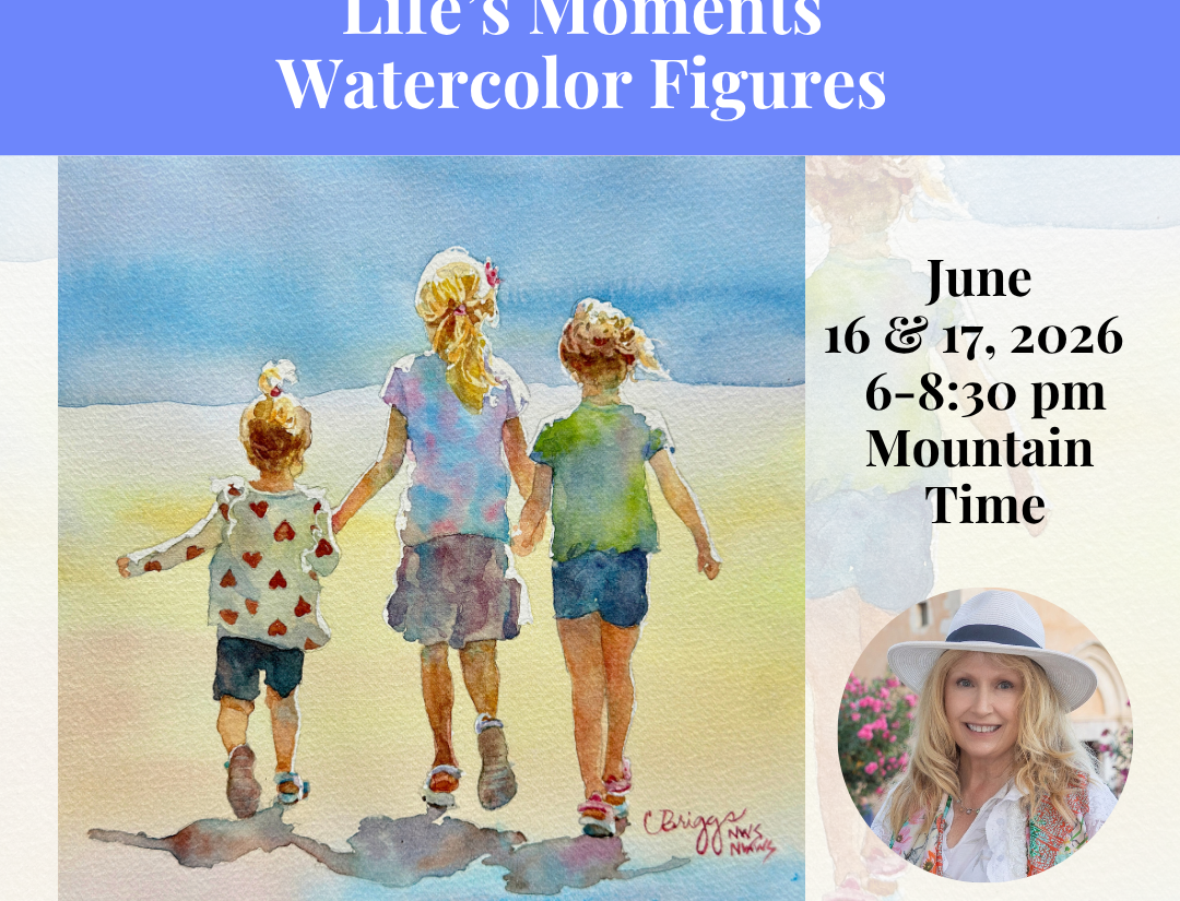Watercolor Figures in Everyday Moments | University of Utah Watercolor Workshop